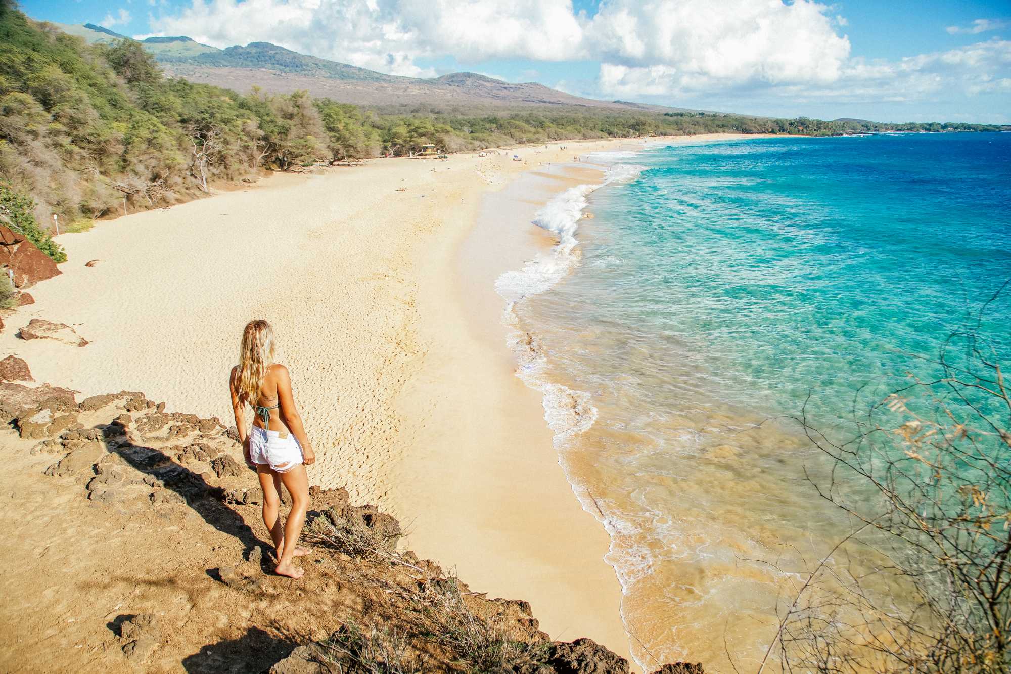 Big Beach places in Maui Hawaii