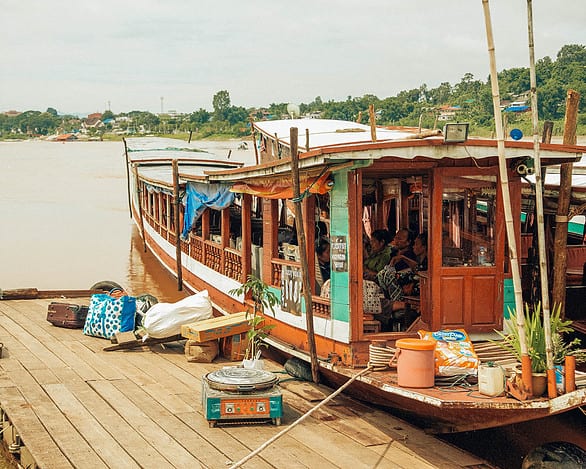 Laos Itinerary slow boat