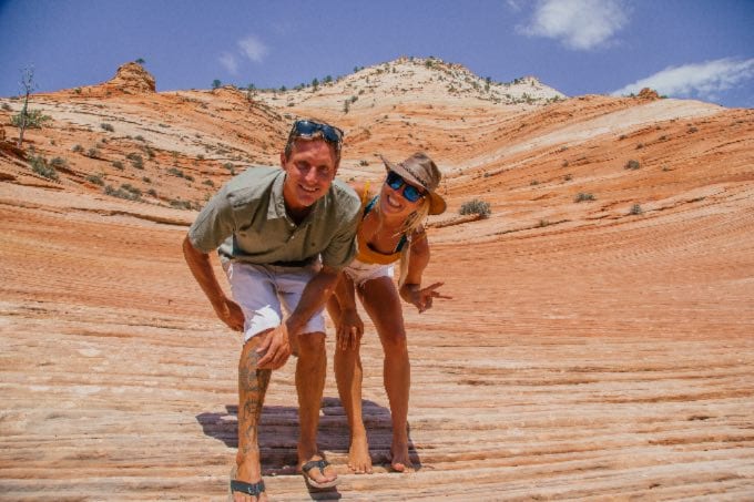 The JessnJoeShow on a Utah Road Trip