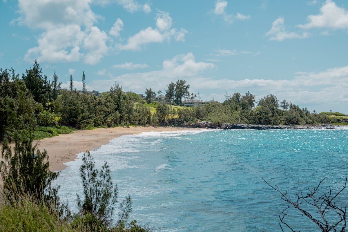 Dt Flemings Beach in Kapalua Maui