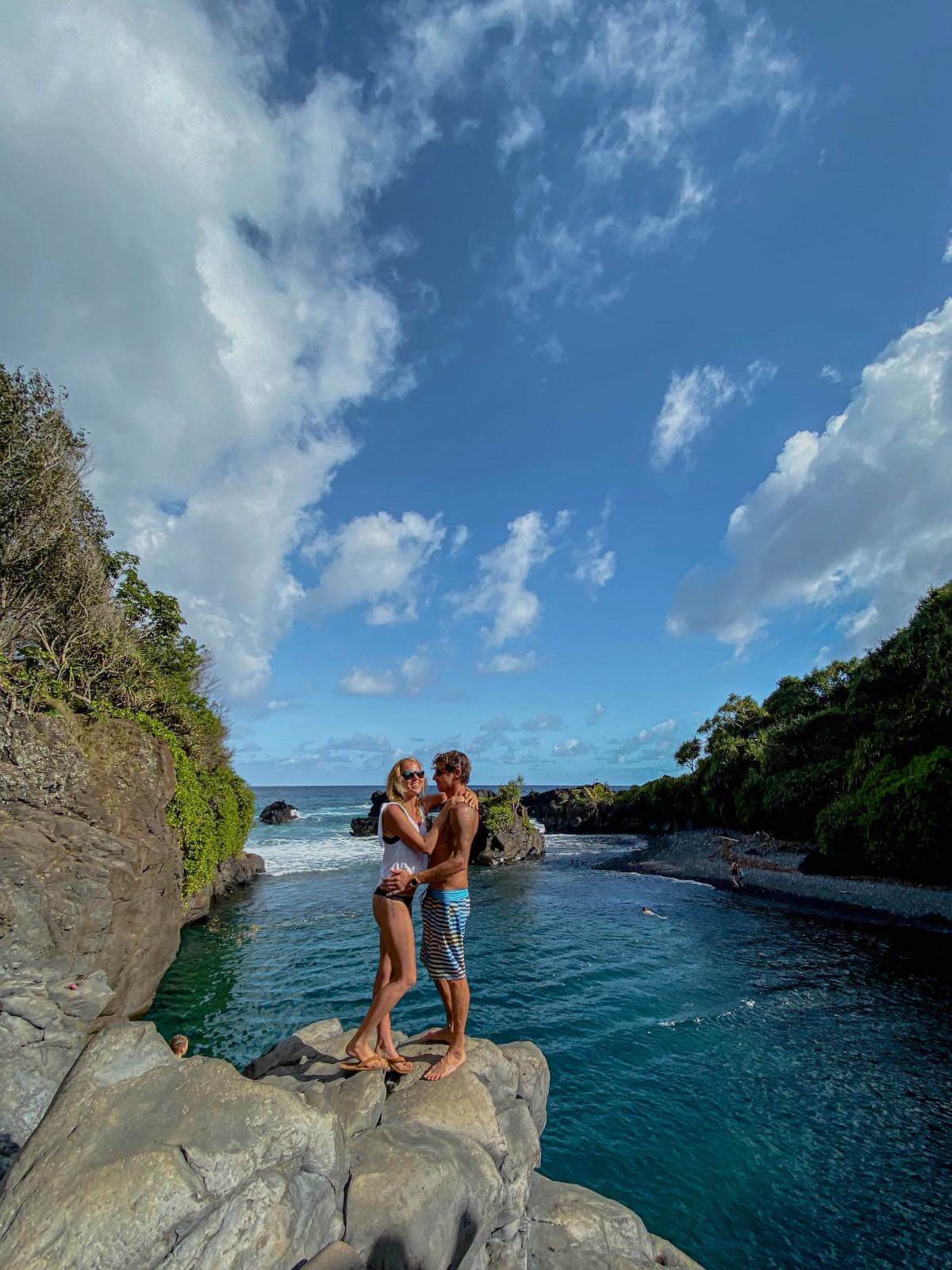 Jess n Joe at Venus Pools