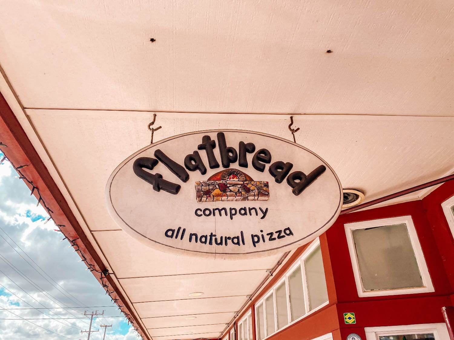 Flatbread Pizza Company in Paia, Hi on the road to Hana