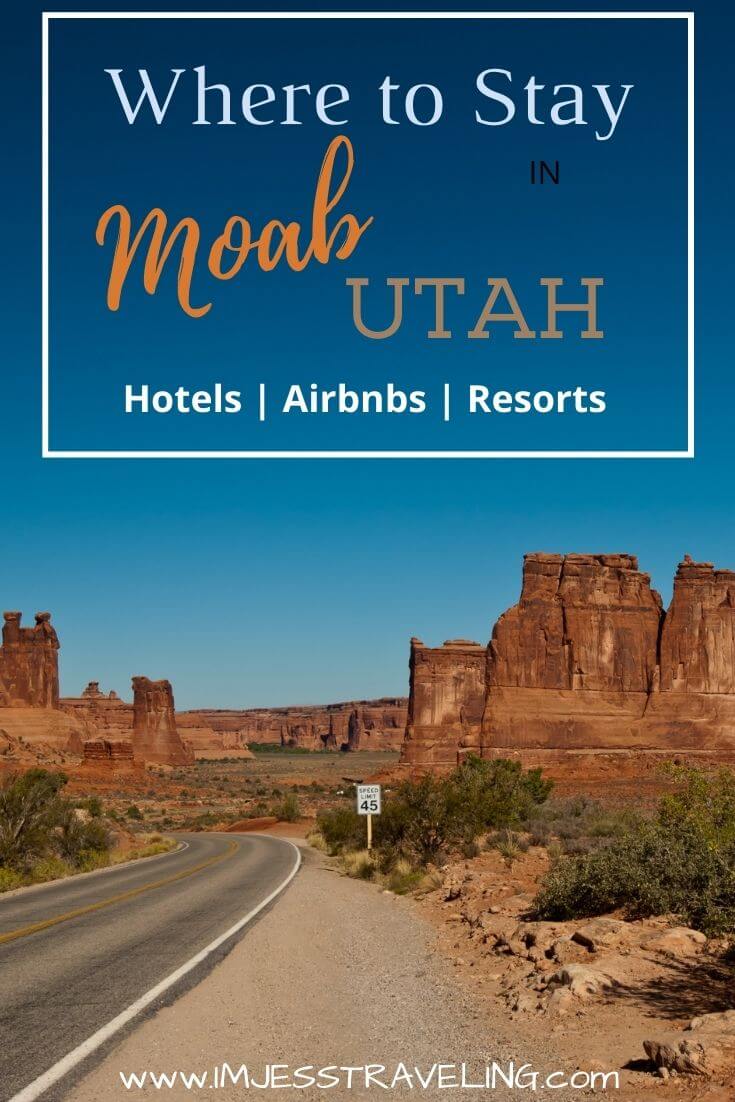 The Best Places to stay in Moab with I'm Jess Traveling 