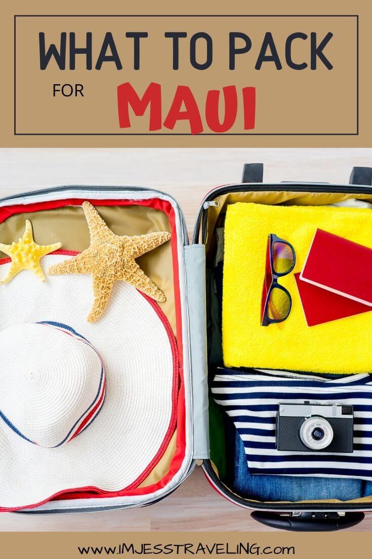 What to Pack for Maui in a carry on