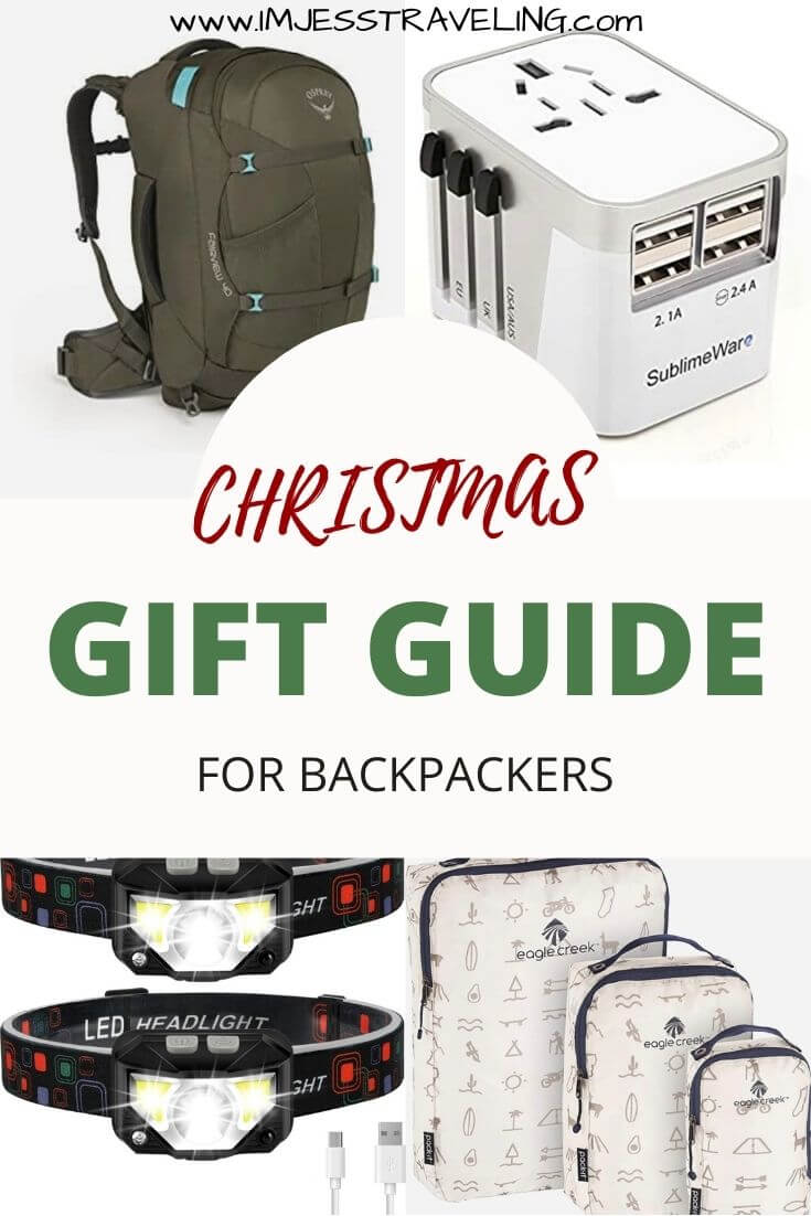Travel gadgets for backpackers with I'm Jess Traveling 