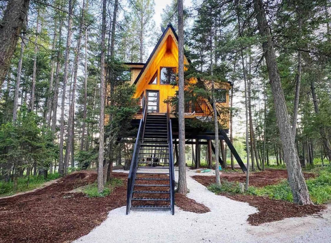 Ravens Nest Montana Treehouse Airbnb