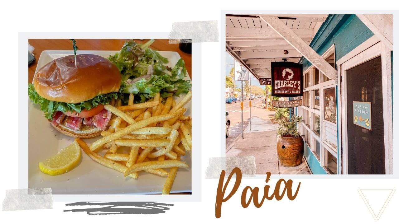 Paia, Maui restaurants 