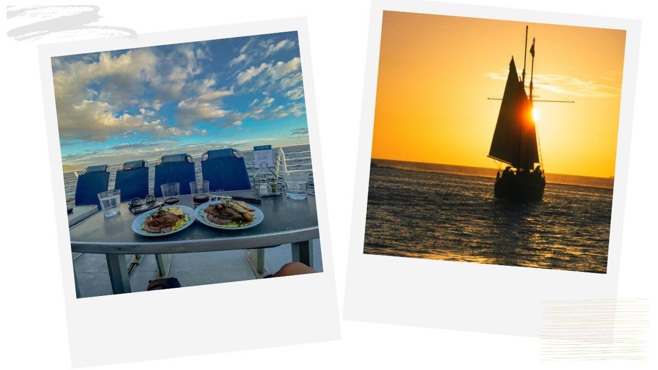 Sunset cruise on Maui