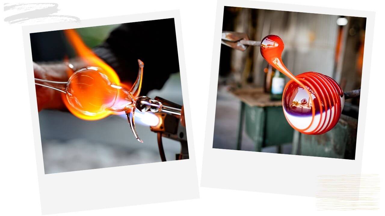 Glass blowing experience on Maui
