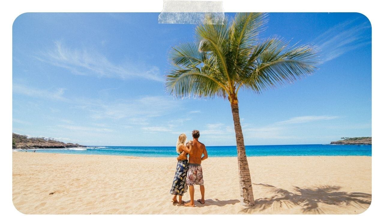 Manele Bay during the day