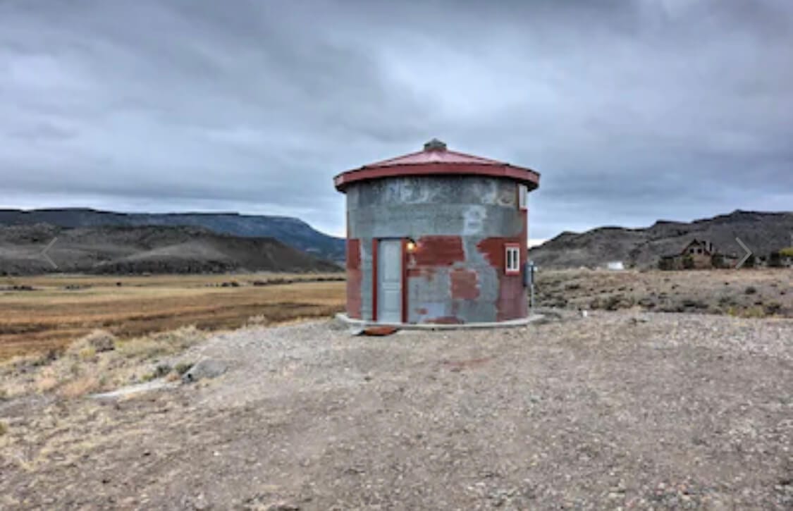 Outside of a silo in Utah