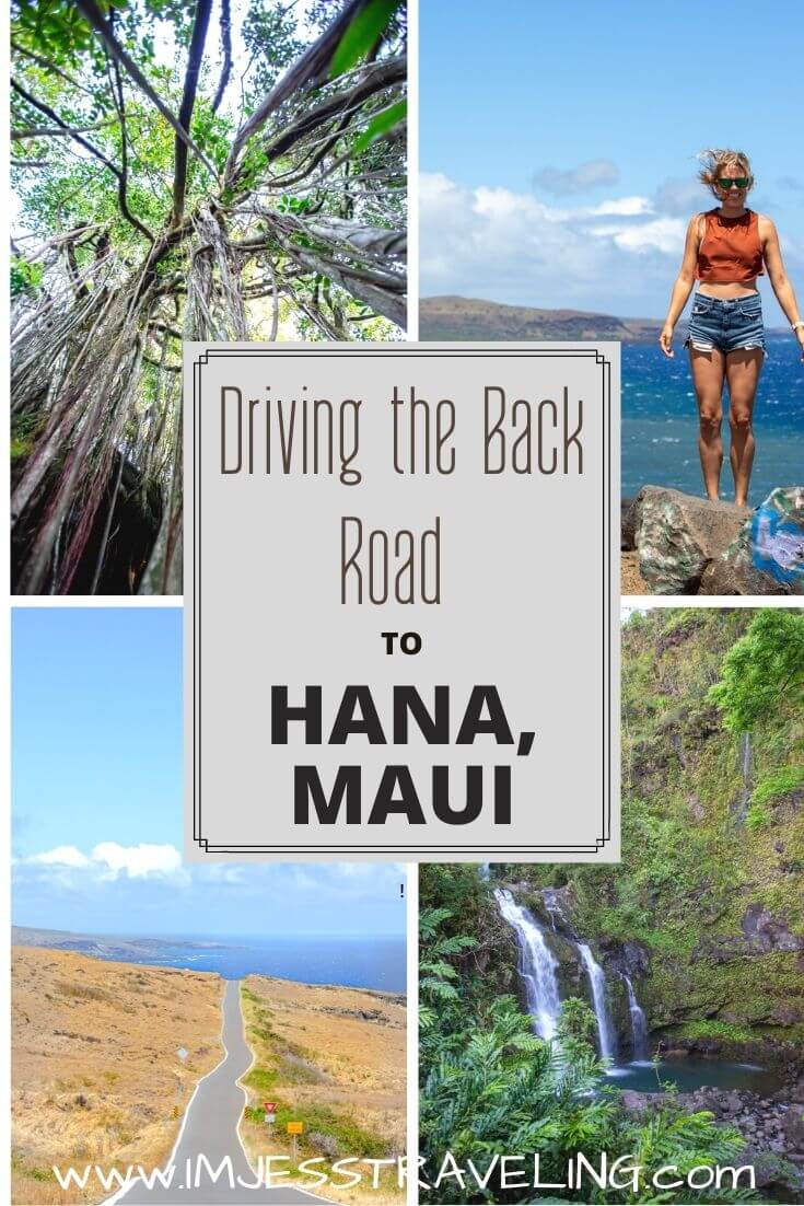 Driving the back road to Hana with I'm Jess Traveling 