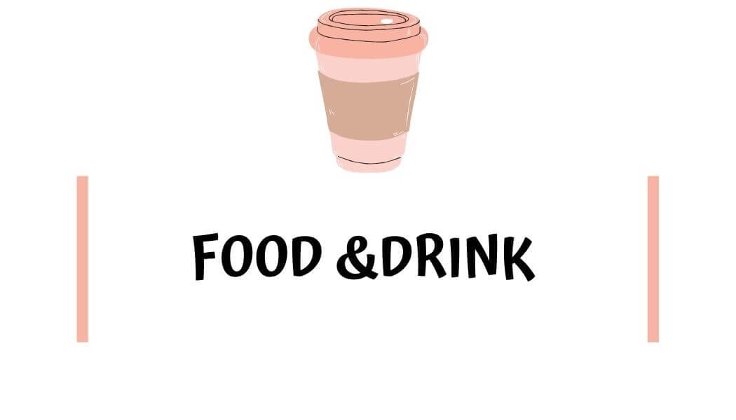 Food and drinks for road trips