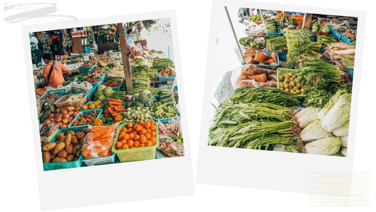 Fresh markets in Chiang Mai 