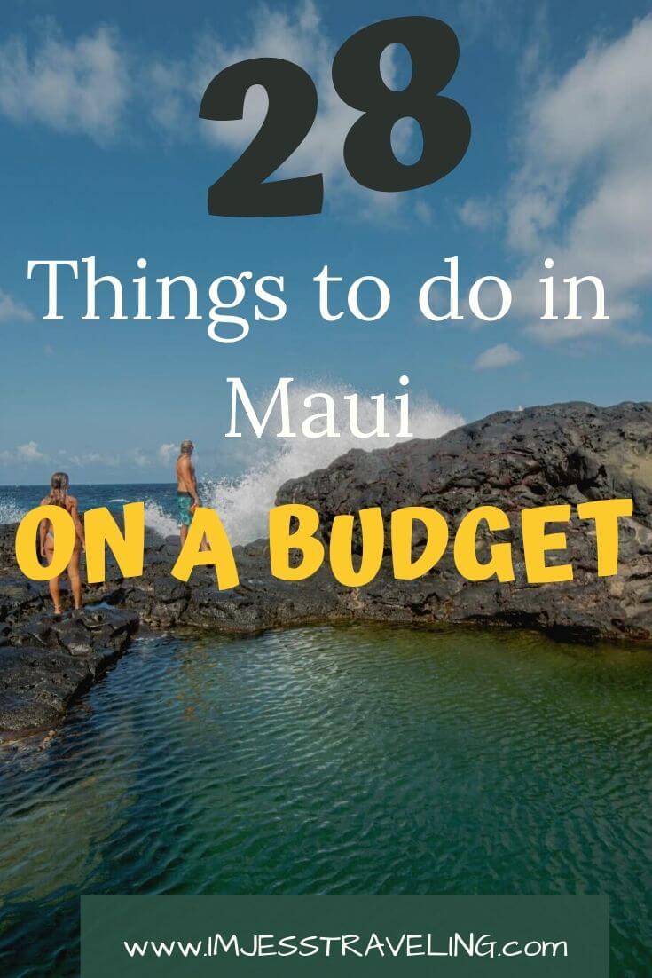 Maui budget activities