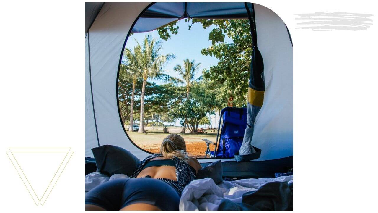 Camping on Lanai 