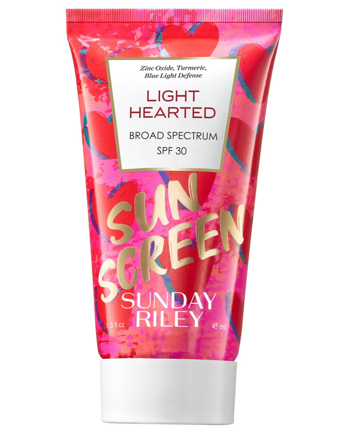 Light Hearted Broad Spectrum SPF 30 Daily Face Sunscreen by Sunday Riley