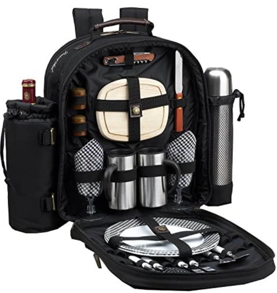 Backpack picnic basket
