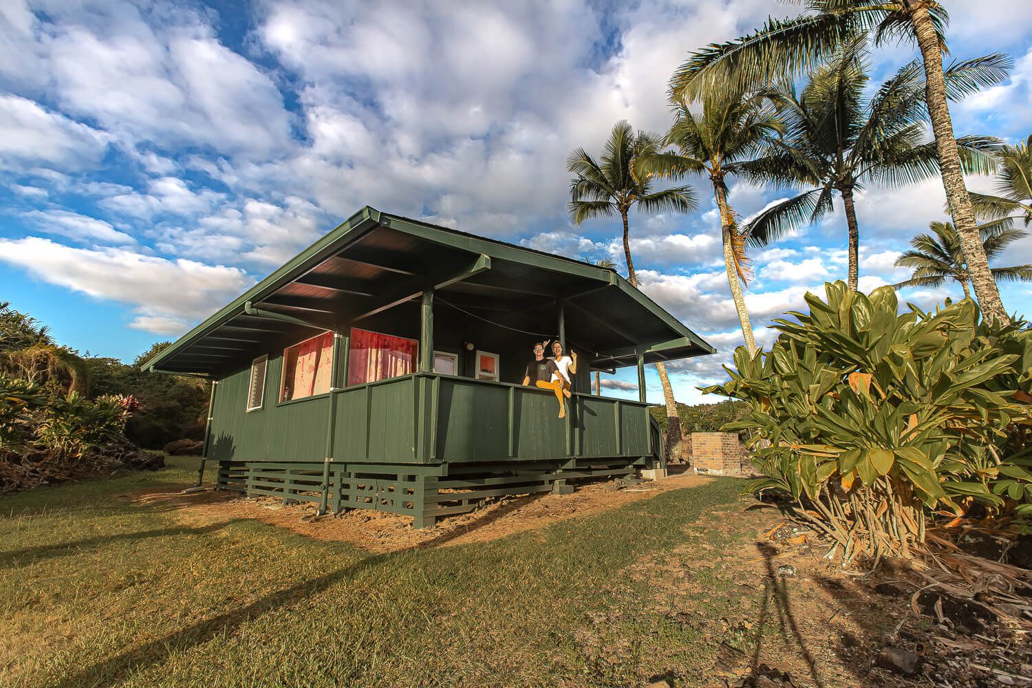 Staying at the Waianapanapa State Cabins