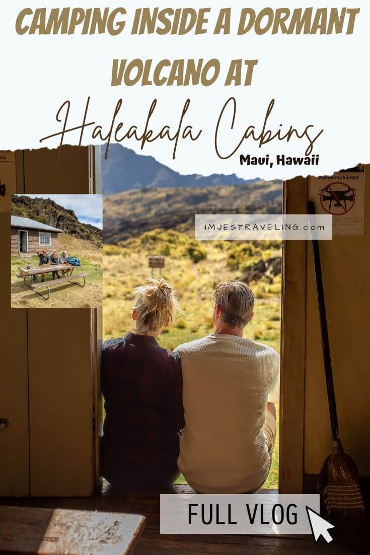 Haleakala Cabins camping in Maui