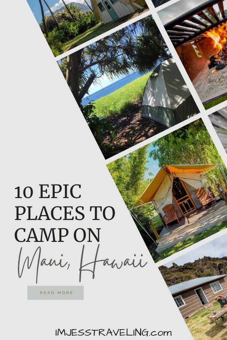 10 Epic Places to Camp in Maui