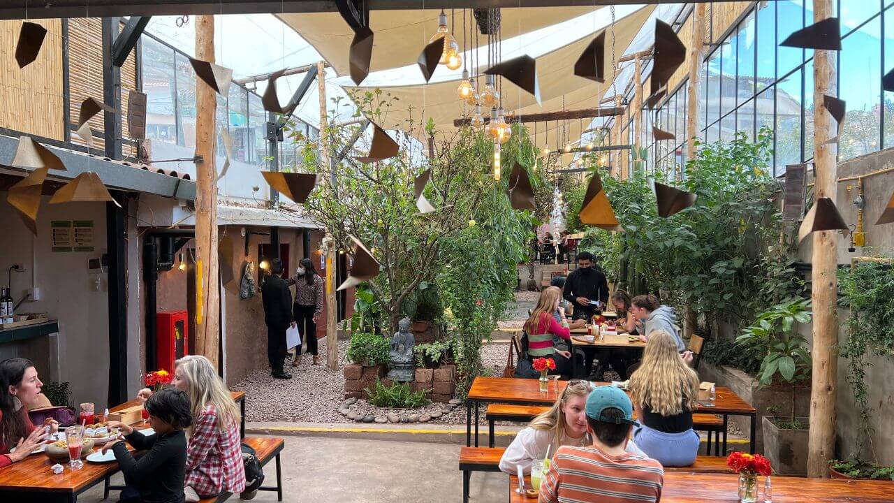 Green Point restaurant in Cusco, Peru
