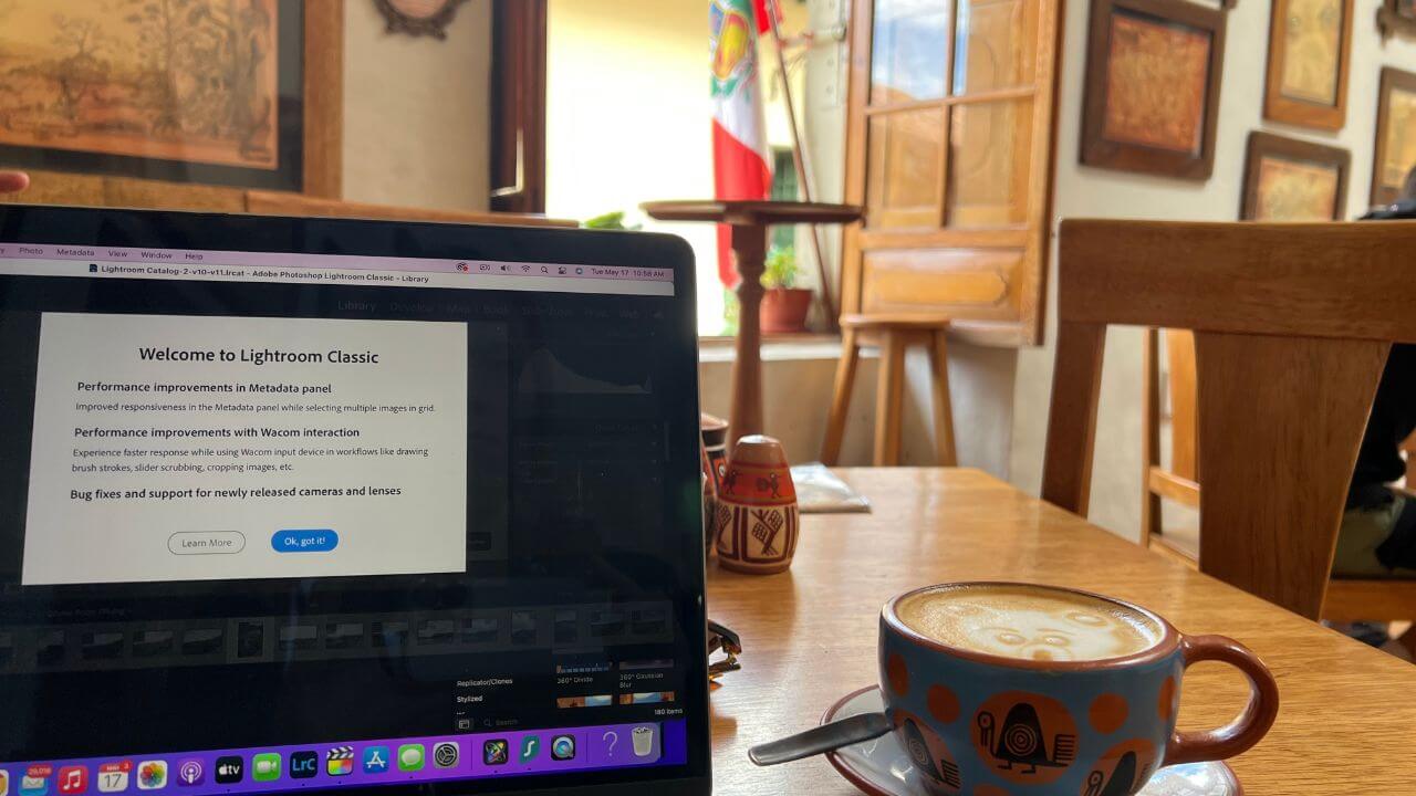 A great cafe in Cusco for digital nomads 