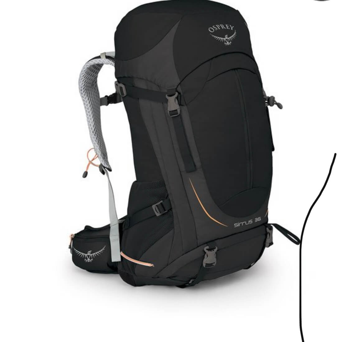 Osprey hiking pack for trekking Hiking pack for trekking