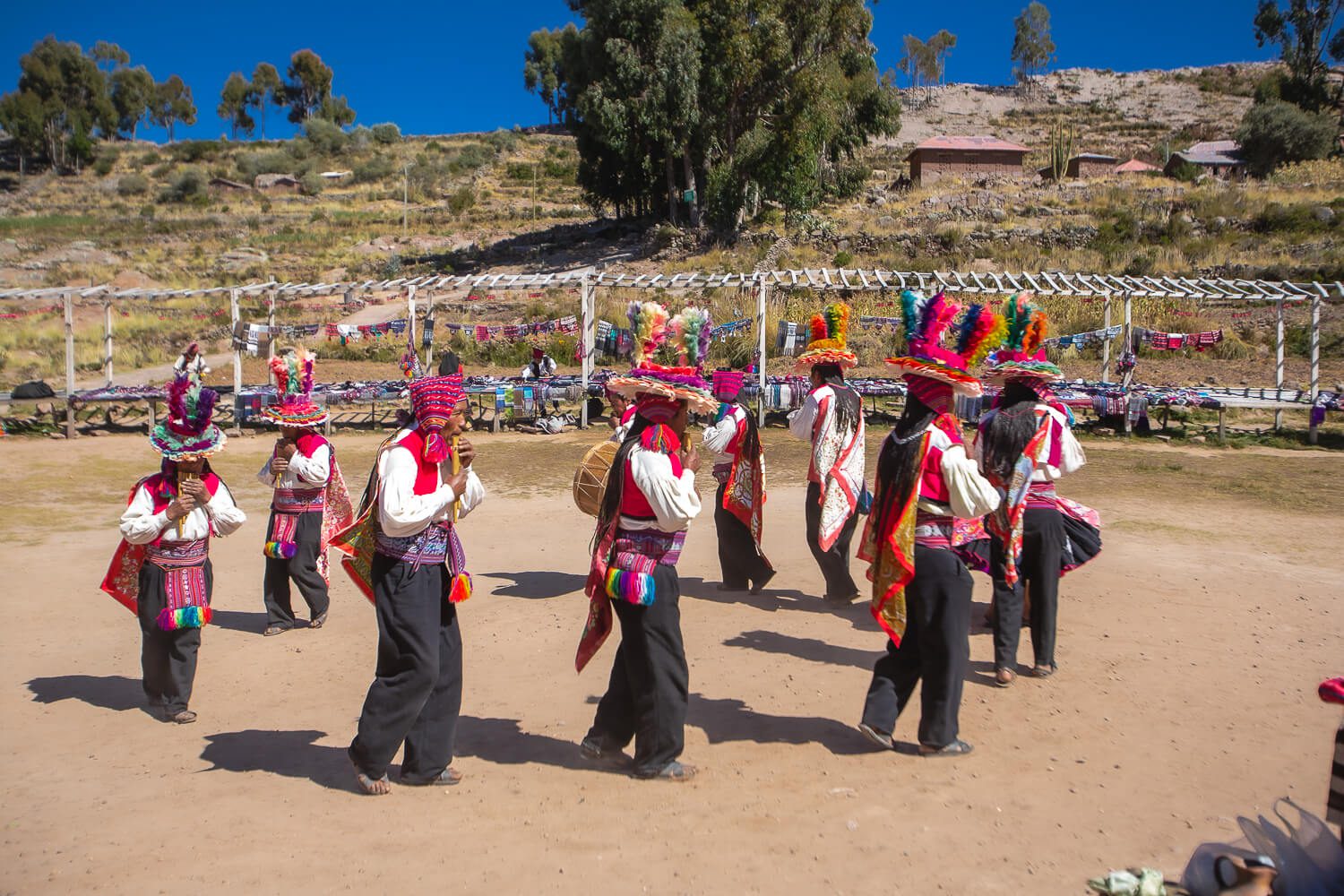 Island of Taquile outside of Puno