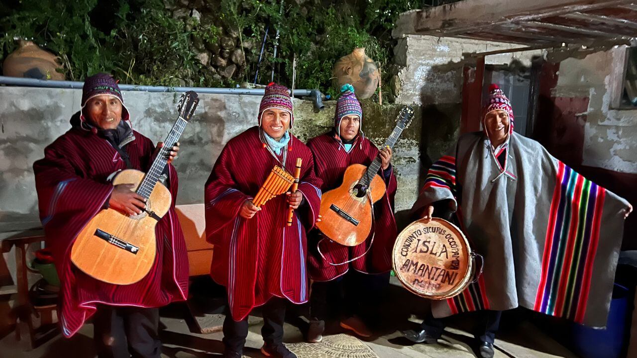 Dancing the Night away on Amantani 