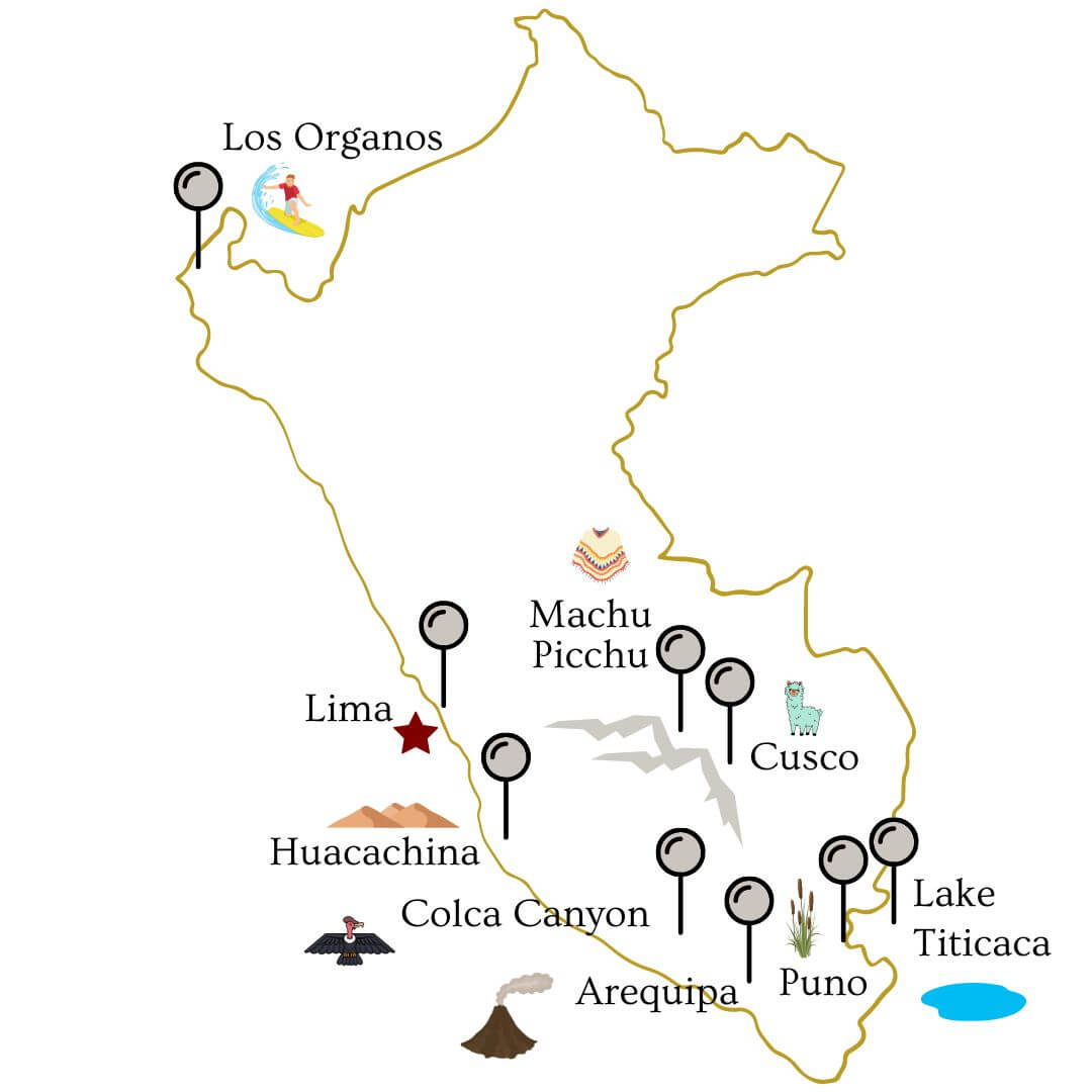 Peru Map 