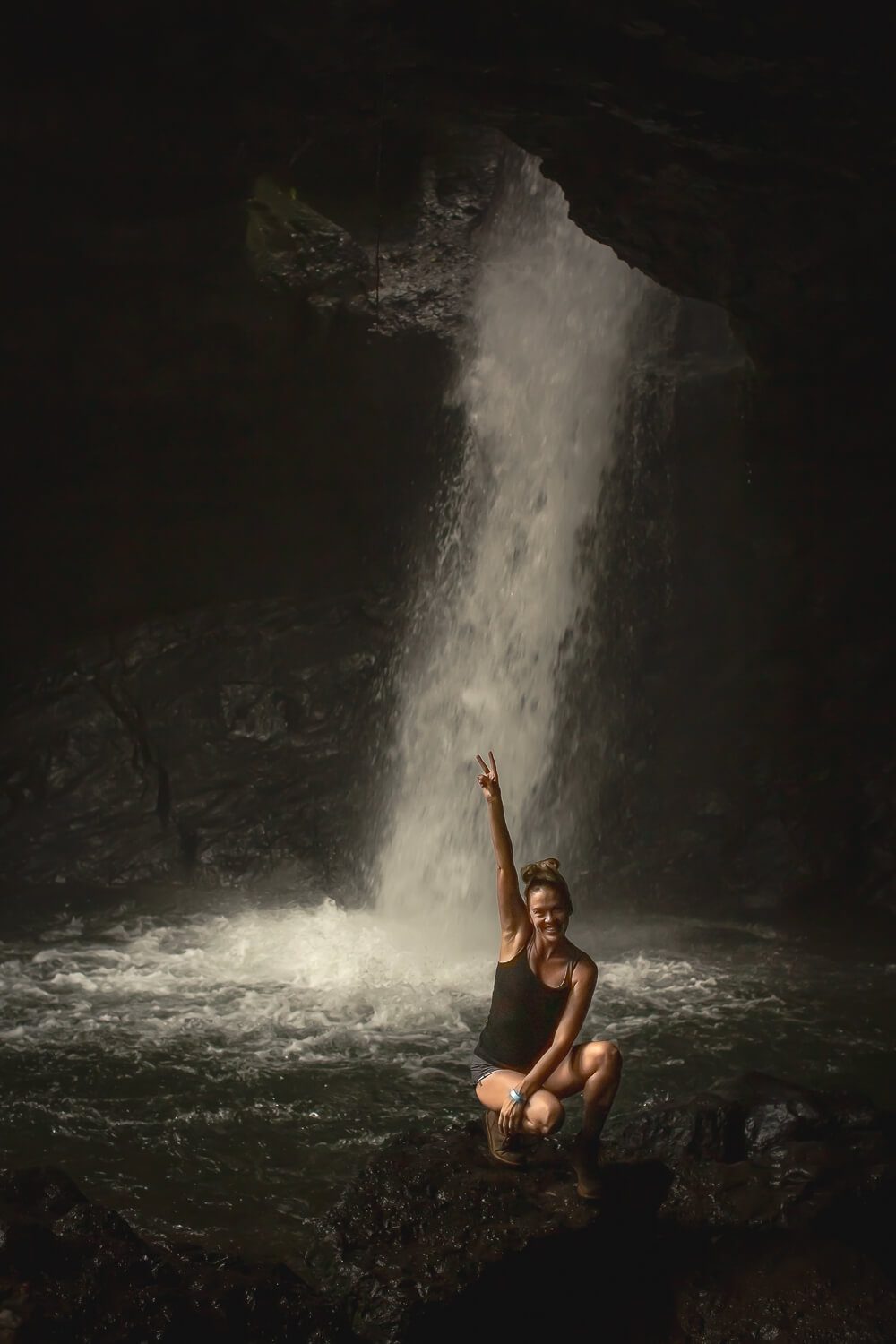 I'm Jess Traveling at the Cave of Splendor in Colombia
