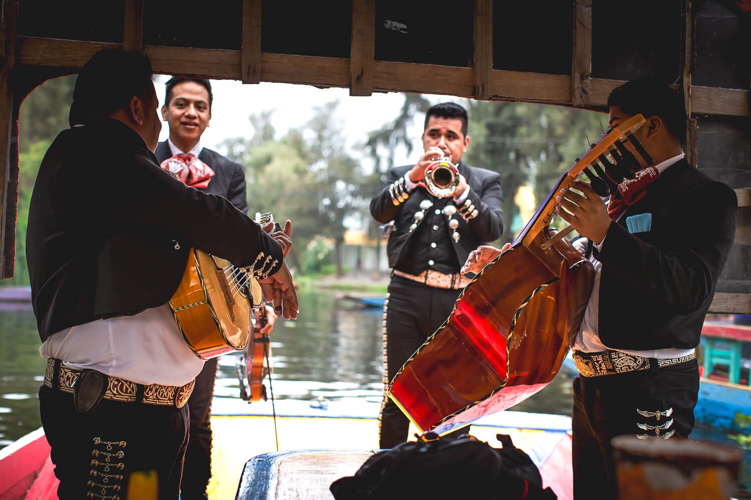 Mariachi bands on Mexico City's floating canals 