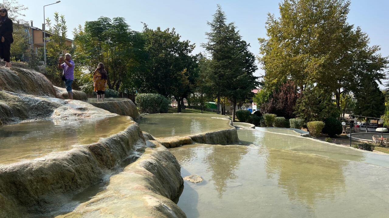 Kirmizi Su thermal pools outside of Pamukkale