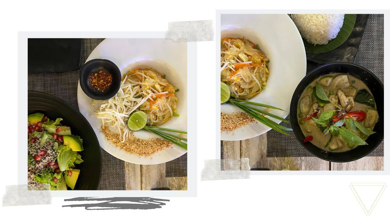 Tasty Pad thai in a Koh Phi Phi Restaurant