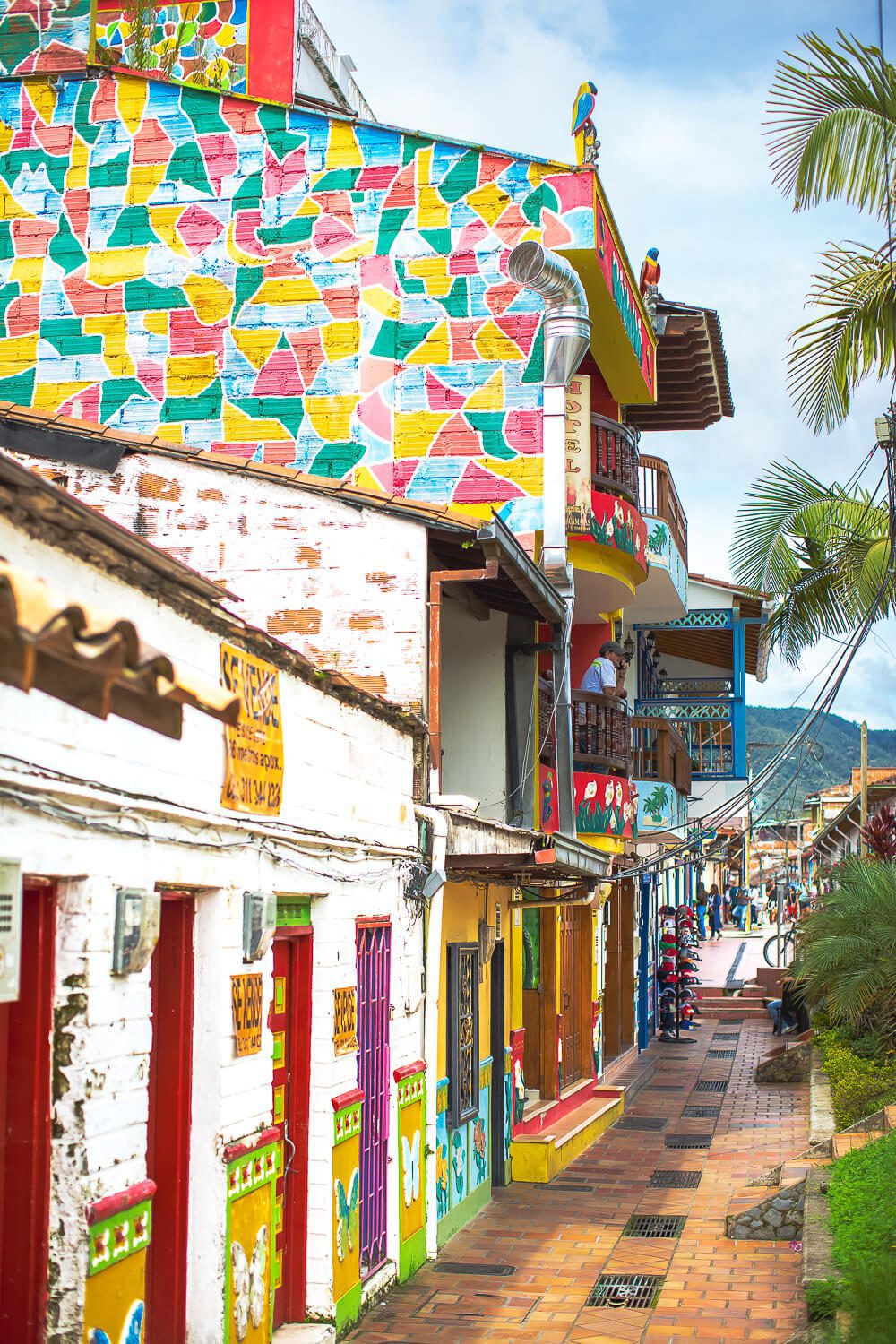 Colorful Guatape Town