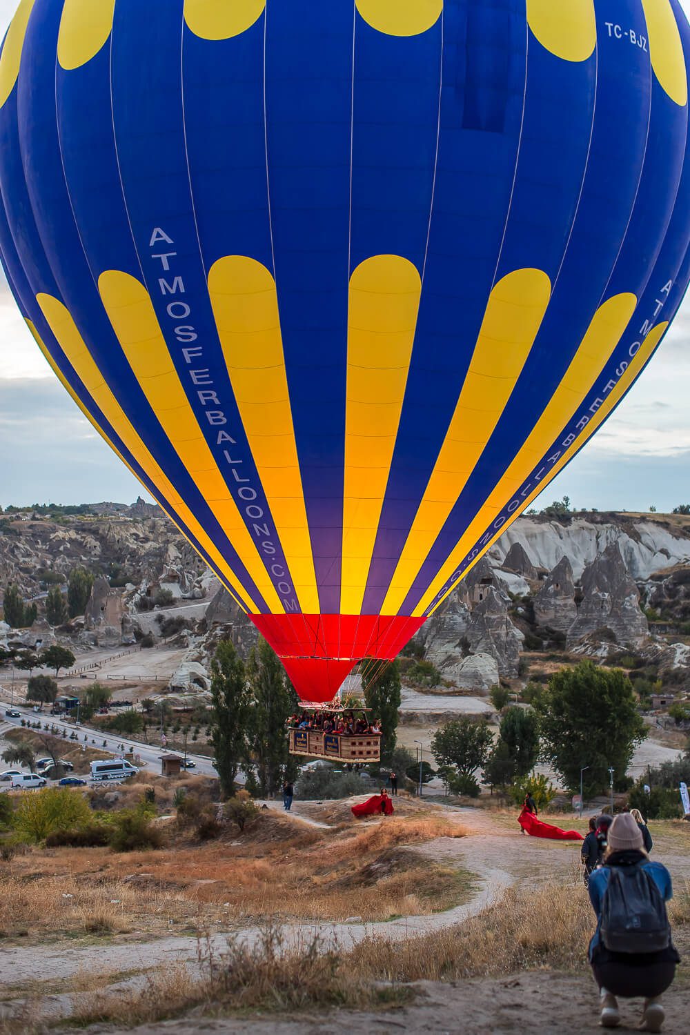 Hot air balloons in Turkey