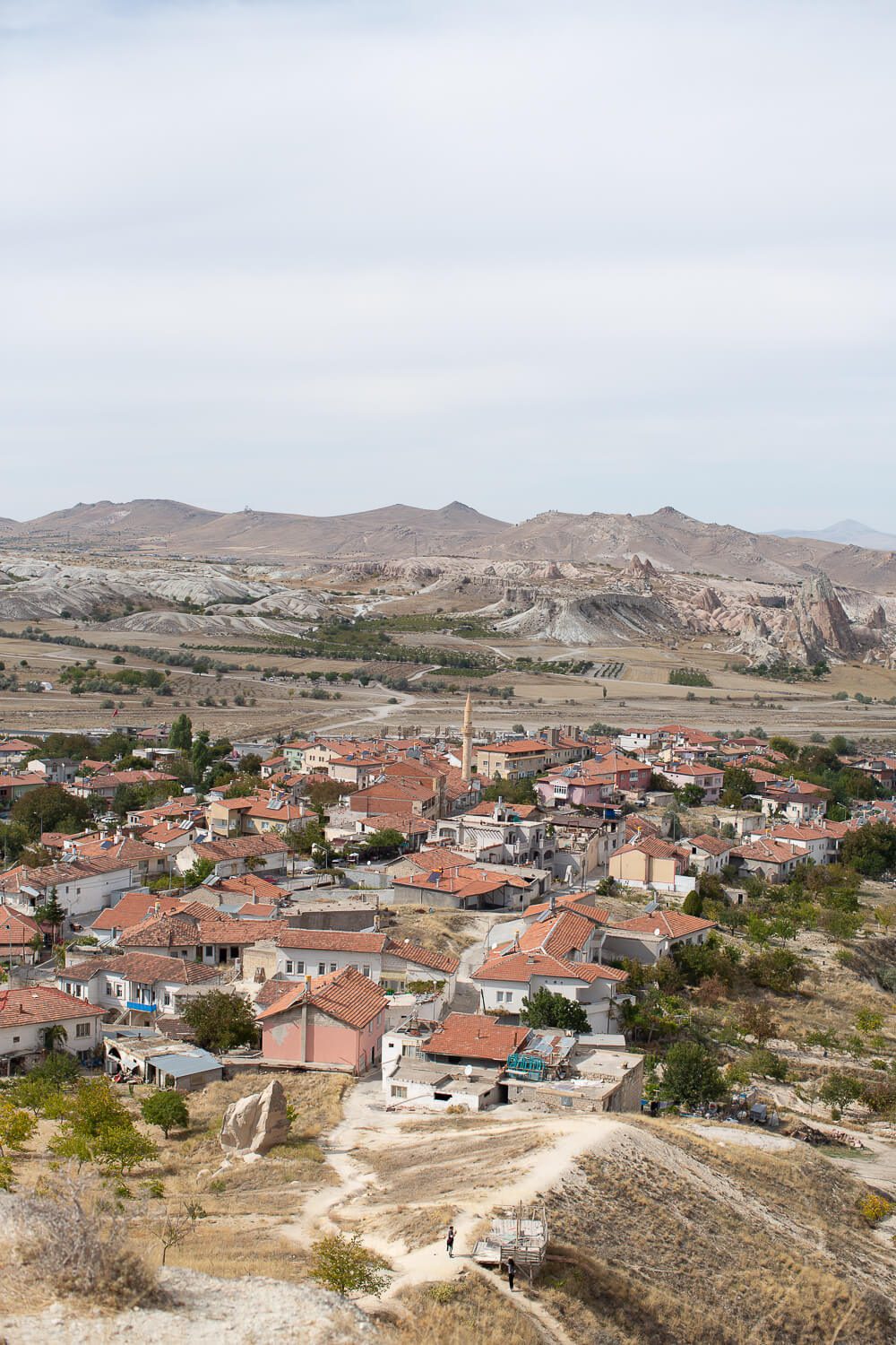 View from the Cavusin Castle