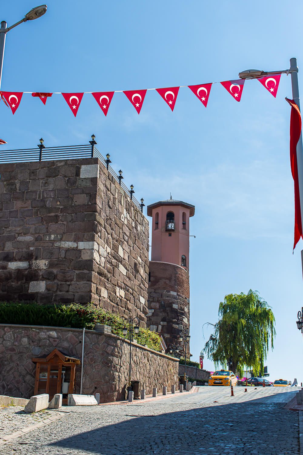 Views of the Ankara Castle 