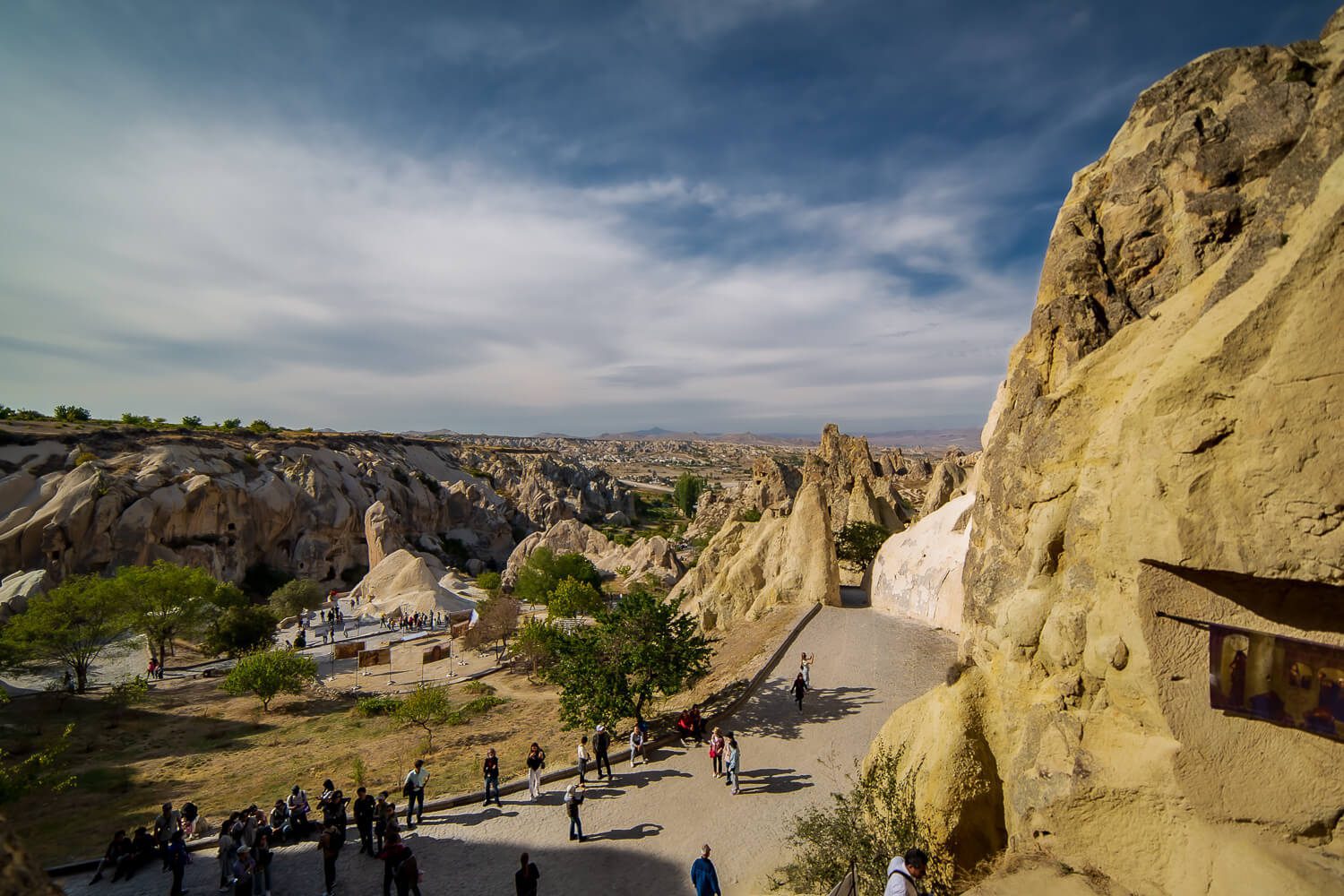 Goreme Open Air Museum in Cappadocia Turkey 