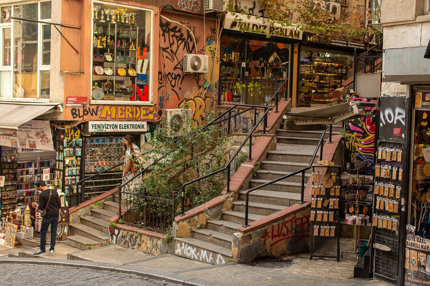Steps in Istanbul