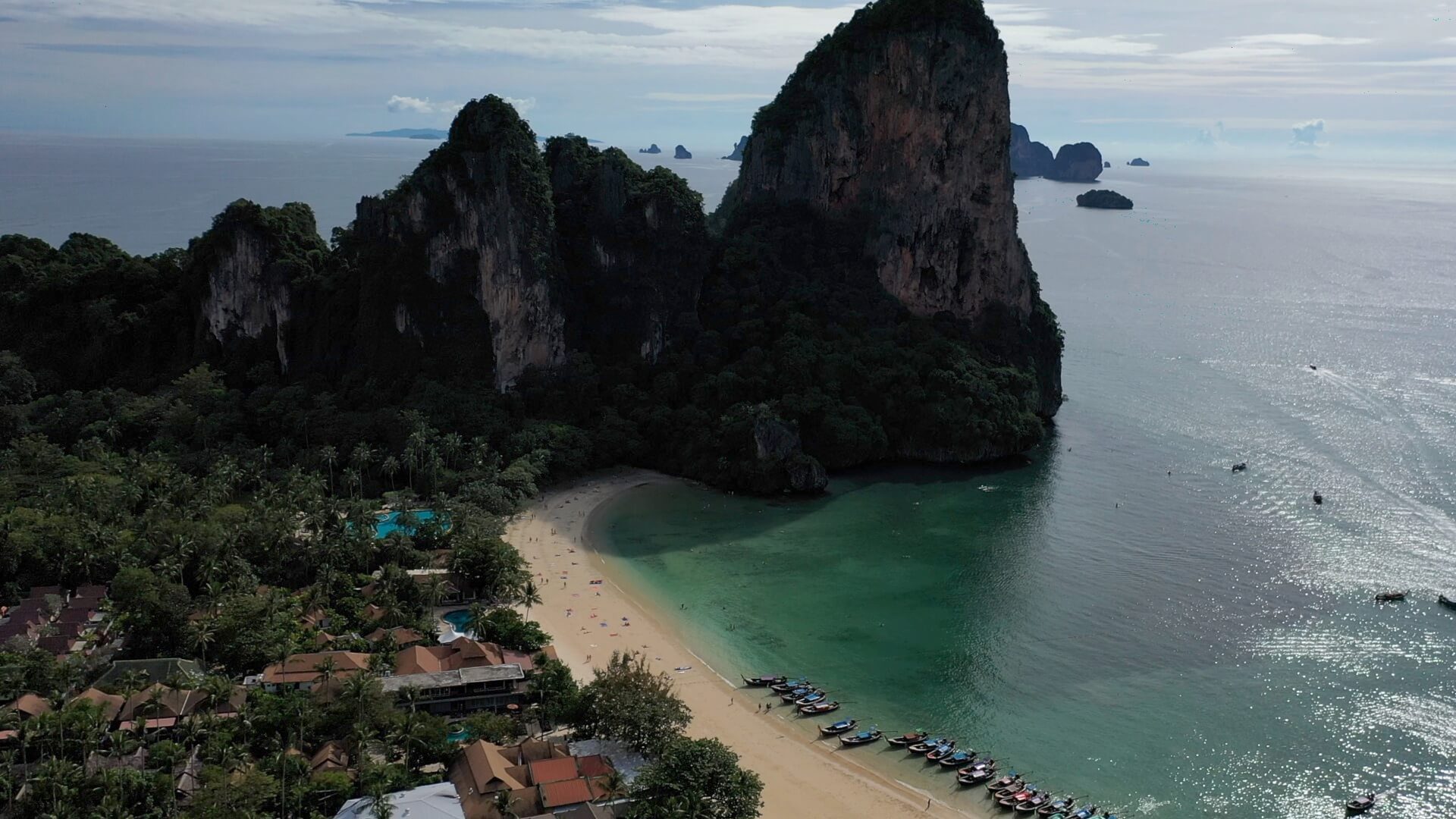 Railay Beach from above
