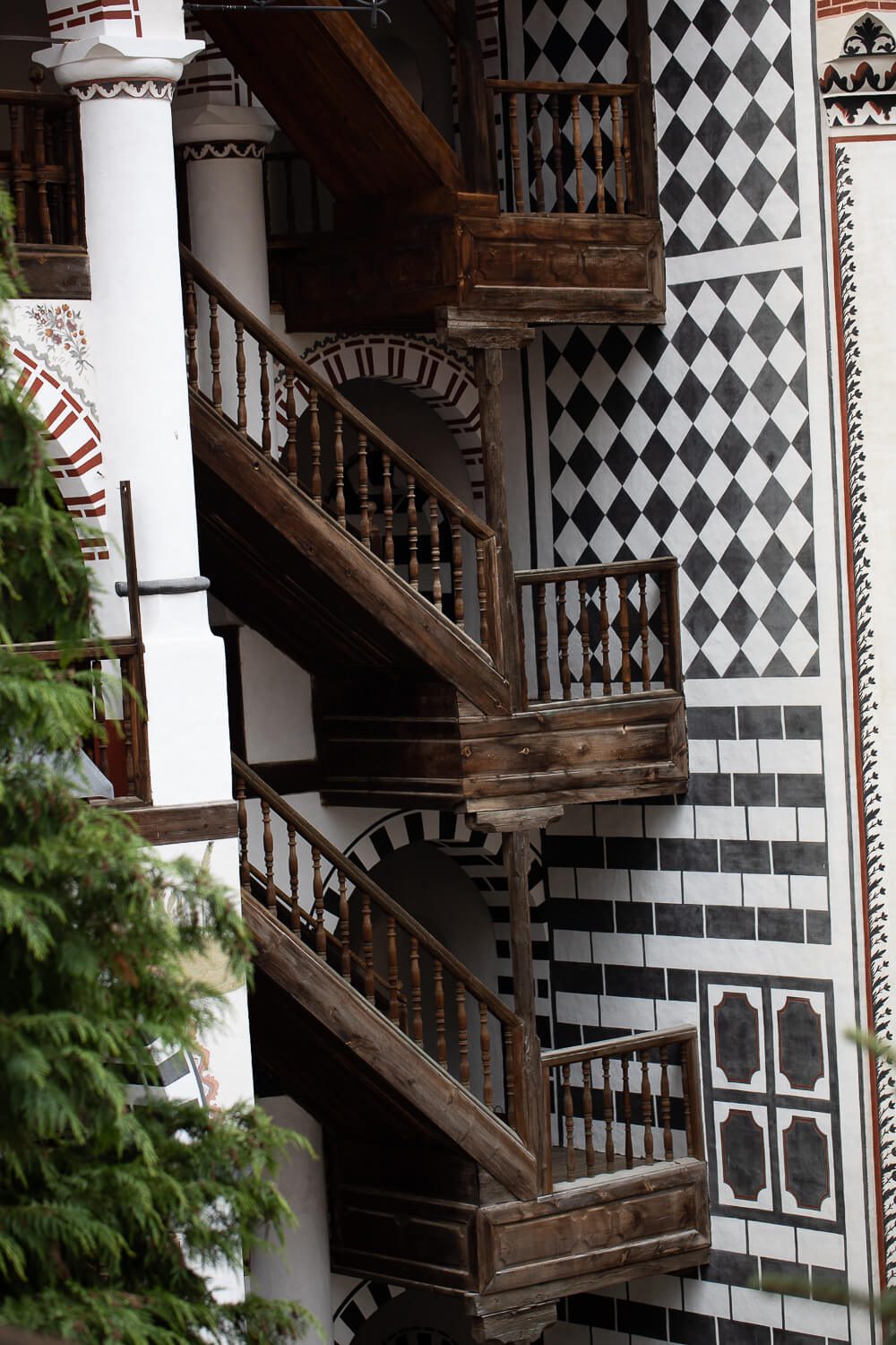 Staying in a monastery