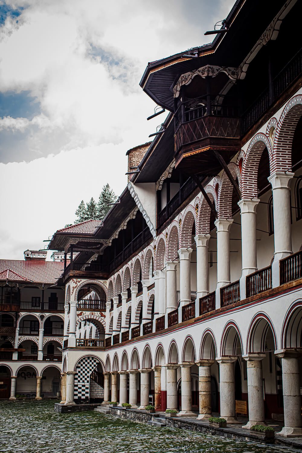 Staying in a monastery 