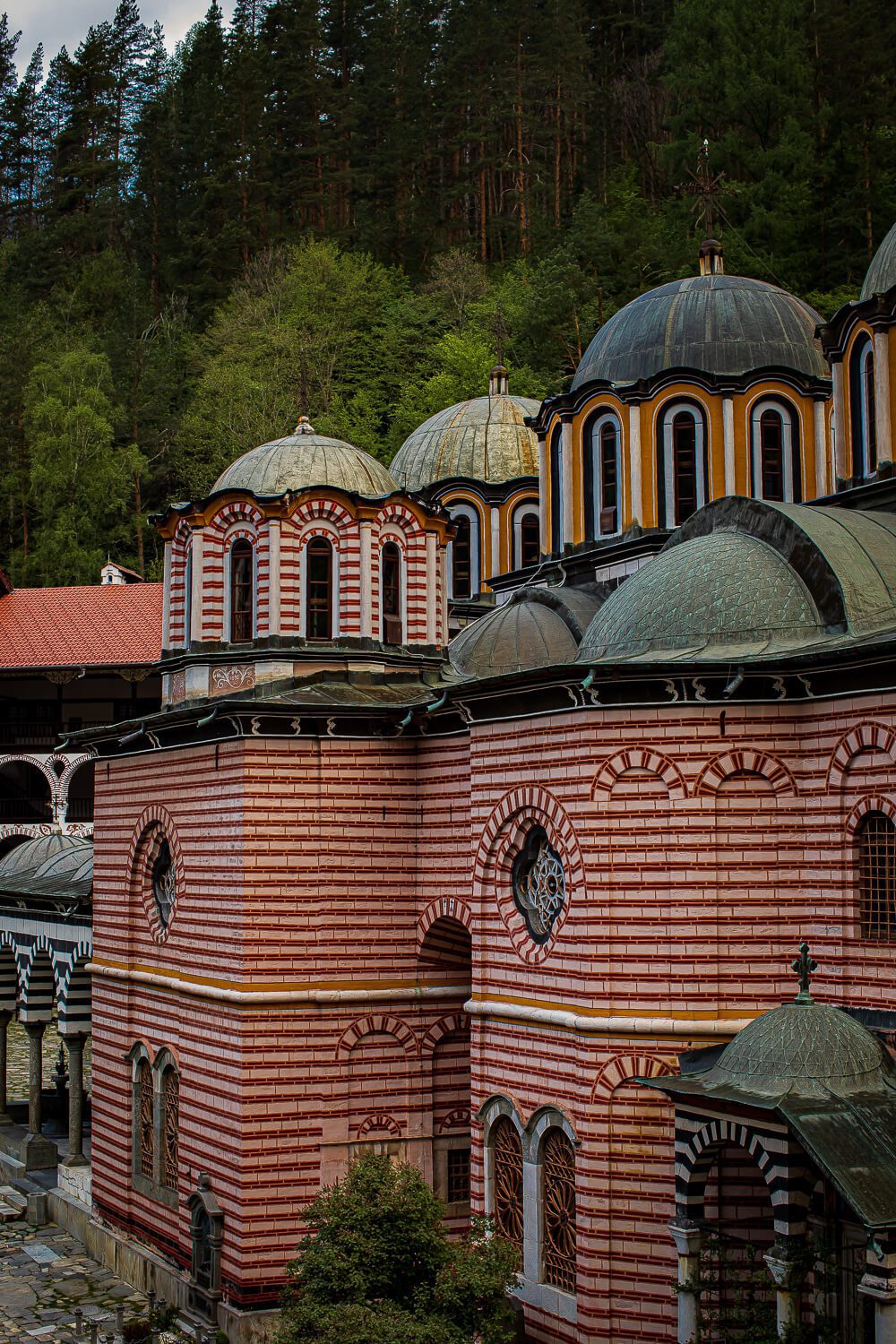 Spending the night in a monastery