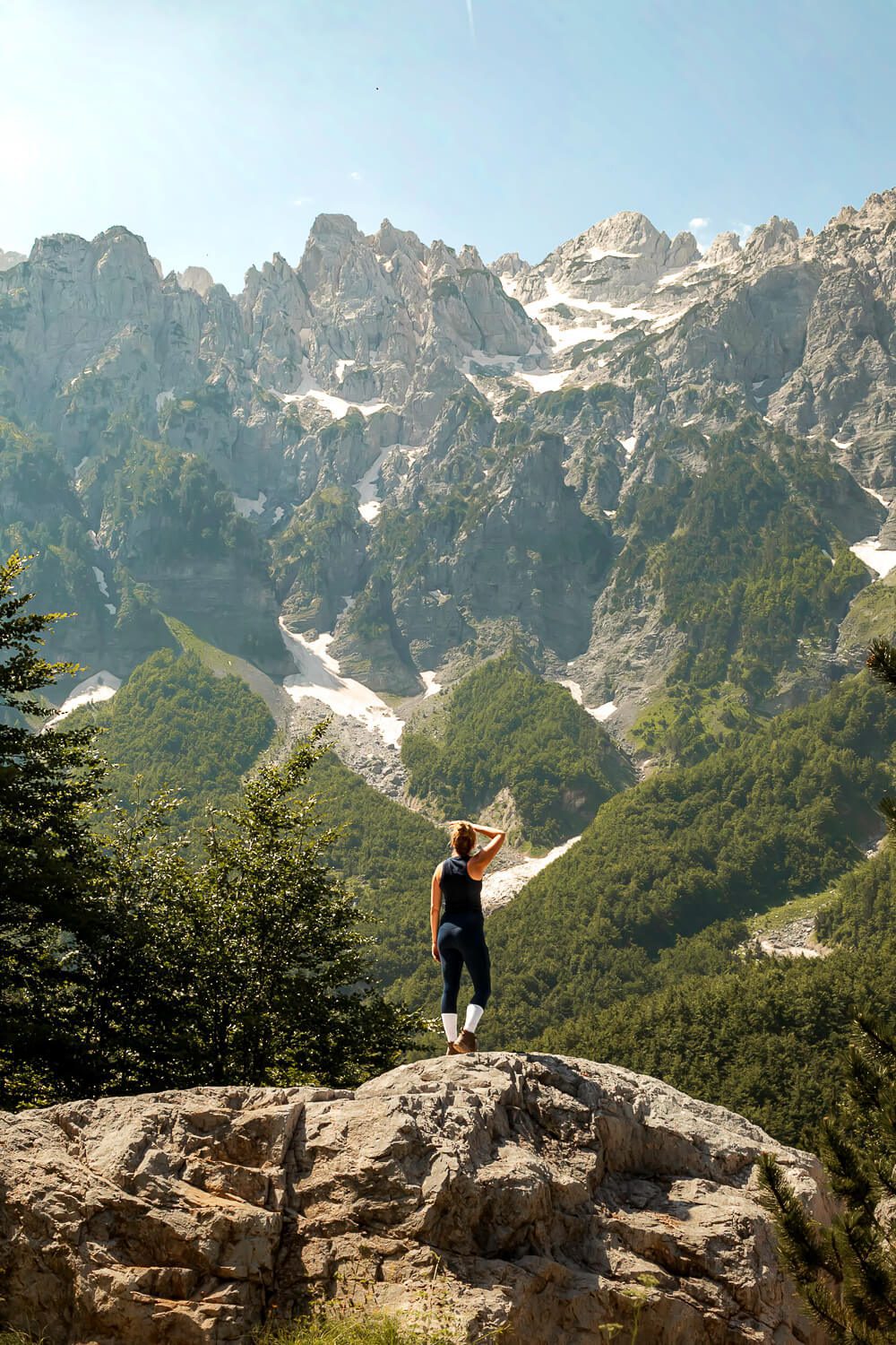 Views on the Thethi Valbone Trek