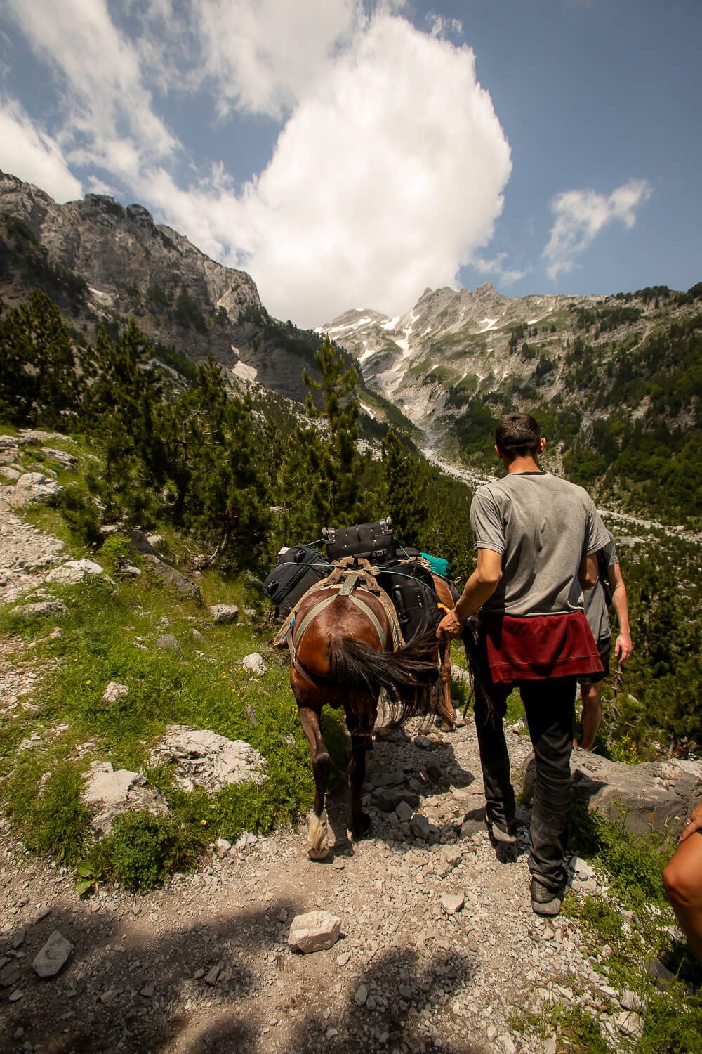 Hiking in the Albania Mountains