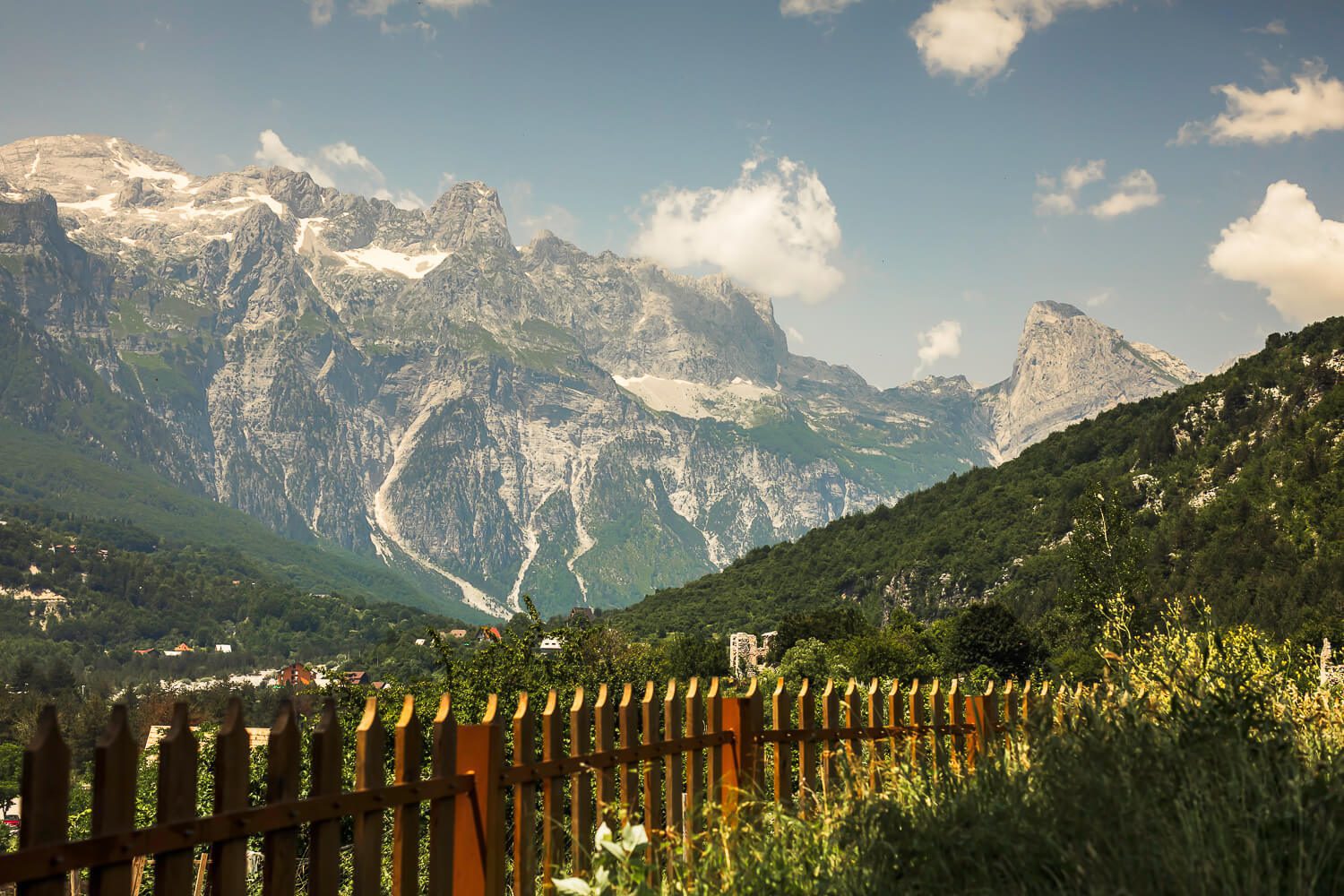 Hiking Valbona Pass