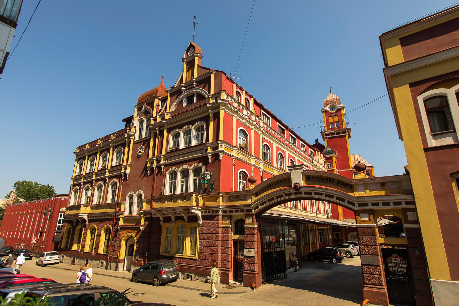 architecture in Sarajevo