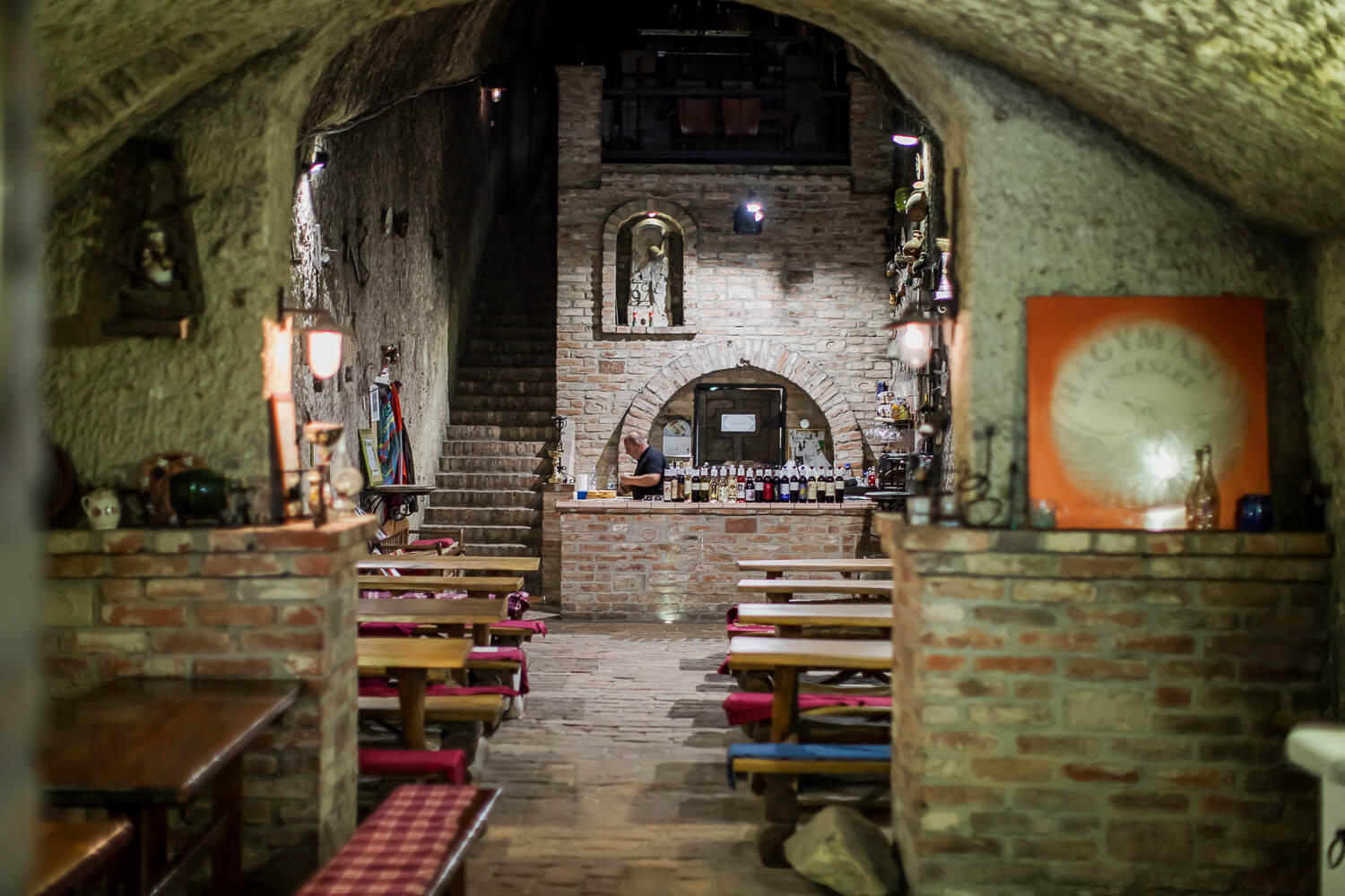 Old wine cellar in Eger 